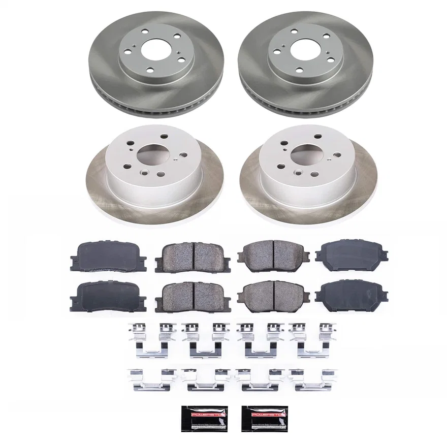 SEMI-COATED ROTOR KIT for Toyota Camry