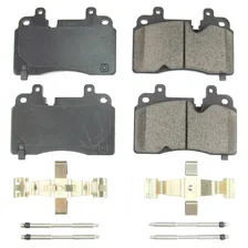 Front Z17 EVO CERAMIC PAD W/HDW for Chevrolet Corvette image 2