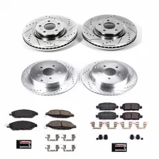 Front and Rear Z23 EVOLUTION BRAKE KIT for INFINITI QX60 image 2