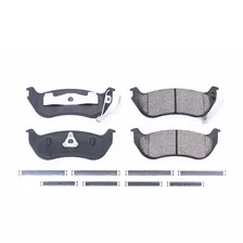 Rear Z17 EVO CERAMIC PAD W/HDW for Jeep image 2