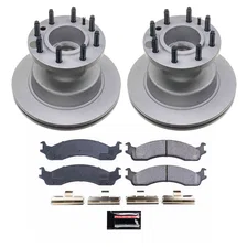 Front Z17 COATED BRAKE KIT for Ford image 1