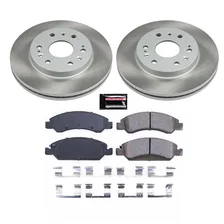 Front SEMI-COATED ROTOR KIT image 1