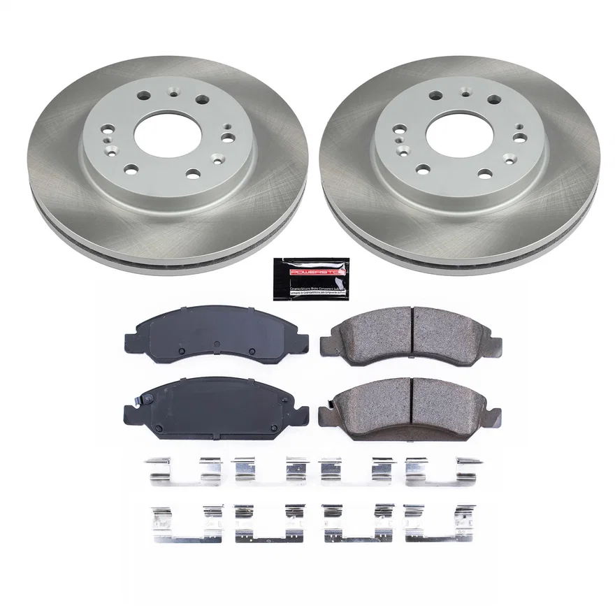 Front SEMI-COATED ROTOR KIT