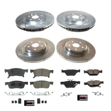 Front and Rear Z23 EVOLUTION BRAKE KIT for Subaru Ascent image 2
