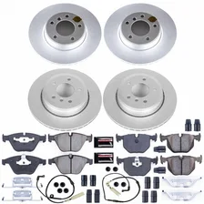 Front and Rear Z23 COATED BRAKE KIT for BMW 525i image 2