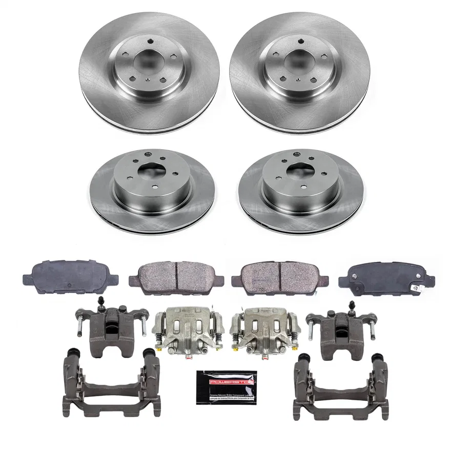 Front and Rear AUTOSPECIALTY KIT W/CALS for Nissan 370Z