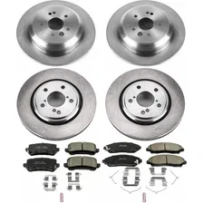 Front and Rear AUTOSPECIALTY BRAKE KIT for Acura MDX image 2