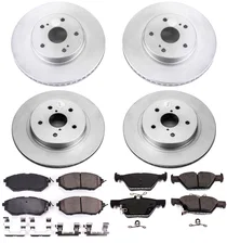 Front and Rear Z17 COATED BRAKE KIT for Subaru Legacy image 2