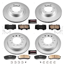 Front and Rear Z17 COATED BRAKE KIT image 2