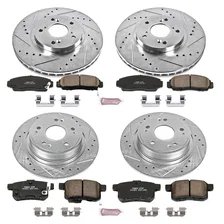 Front and Rear Z23 EVOLUTION BRAKE KIT for Honda Accord image 2