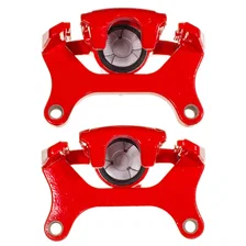 Rear RED CALIPER PAIR W/BRKT for Ford F-150 image 2