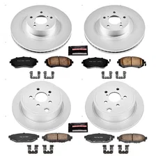 Front and Rear Z17 COATED BRAKE KIT for Subaru image 2