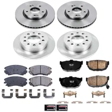 Front and Rear AUTOSPECIALTY BRAKE KIT for Hyundai Tiburon image 2