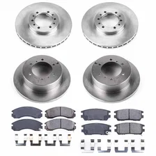 Front and Rear AUTOSPECIALTY BRAKE KIT for Mitsubishi Montero image 2