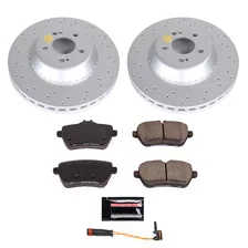 Rear Z23 COATED BRAKE KIT for Mercedes-Benz image 2