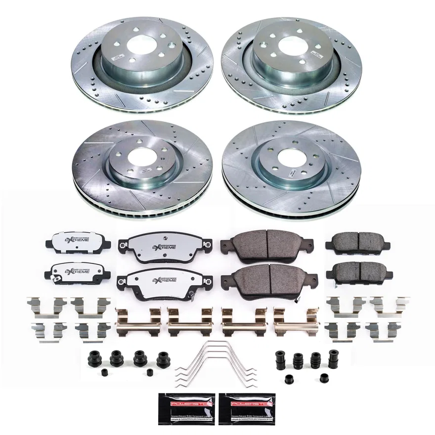 Front and Rear Z26 STREET BRAKE KIT for INFINITI Q60