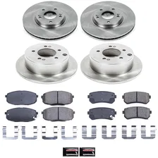 Front and Rear AUTOSPECIALTY BRAKE KIT for Kia image 2