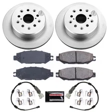 Rear Z17 COATED BRAKE KIT for Lexus LS400 image 2