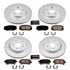 Front and Rear Z17 COATED BRAKE KIT image 2