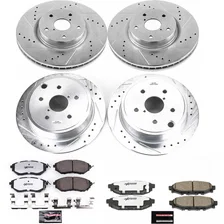 Front and Rear Z26 STREET BRAKE KIT for Subaru WRX image 2