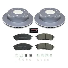 Rear Z17 COATED BRAKE KIT for Ford Ranger image 2