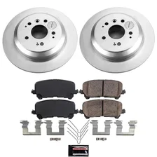 Rear Z17 COATED BRAKE KIT for Honda image 2