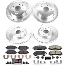 Front and Rear Z23 EVOLUTION BRAKE KIT for Nissan Rogue image 2