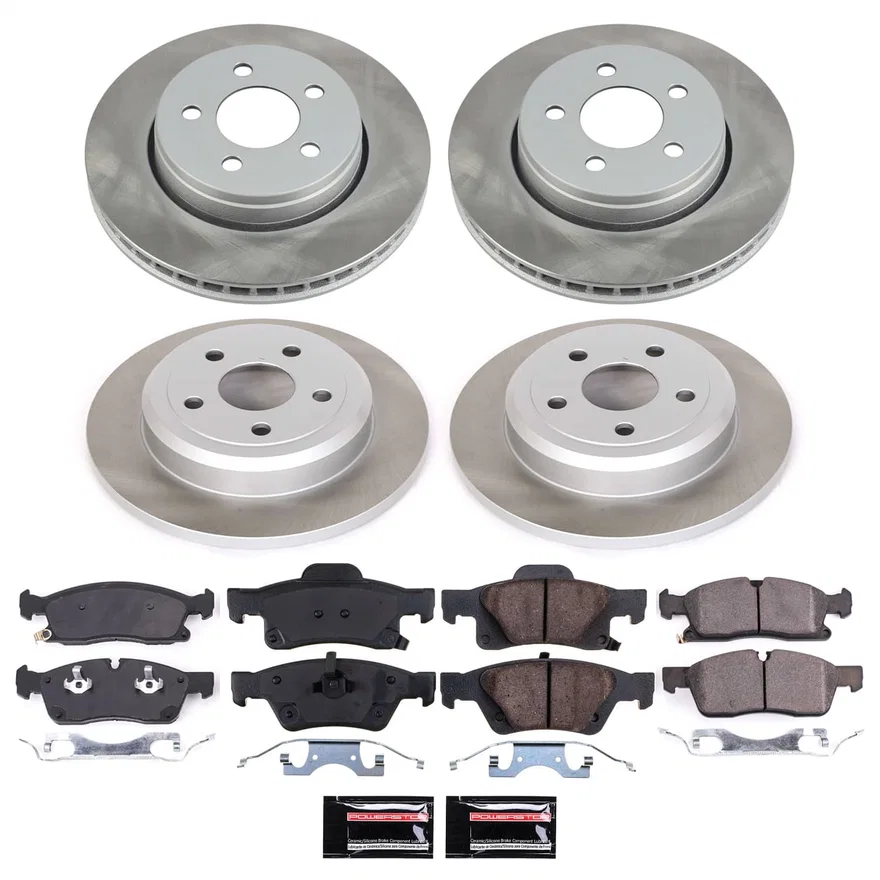 SEMI-COATED ROTOR KIT for Jeep Grand Cherokee