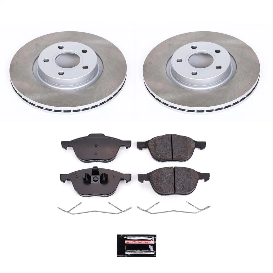Front SEMI-COATED ROTOR KIT