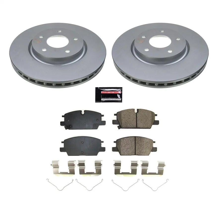 Front Z17 COATED BRAKE KIT for Nissan Rogue