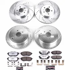 Front and Rear Z26 STREET BRAKE KIT for Subaru image 2
