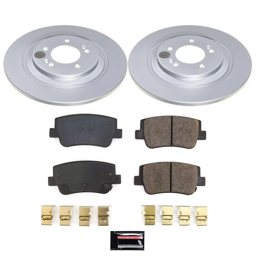 Rear Z17 COATED BRAKE KIT for Hyundai Sonata