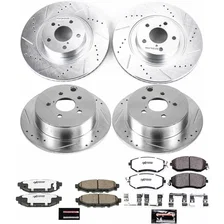 Front and Rear Z26 STREET BRAKE KIT for Subaru image 2