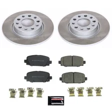 Rear SEMI-COATED ROTOR KIT for Jeep Compass image 1