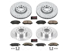 Front and Rear Z23 EVOLUTION BRAKE KIT for Dodge Dart image 2