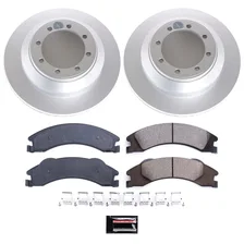 Rear Z17 COATED BRAKE KIT for Ford image 2