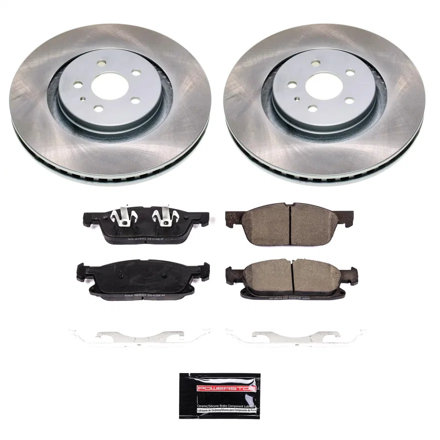 Front SEMI-COATED ROTOR KIT