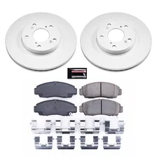 Front Z17 COATED BRAKE KIT for Honda image 2