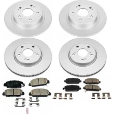 Front and Rear Z17 COATED BRAKE KIT for Honda HR-V image 2