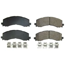 Front Z17 EVO CERAMIC PAD W/HDW for Ford image 1