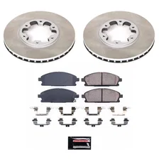 Front SEMI-COATED ROTOR KIT for Nissan Pathfinder image 1