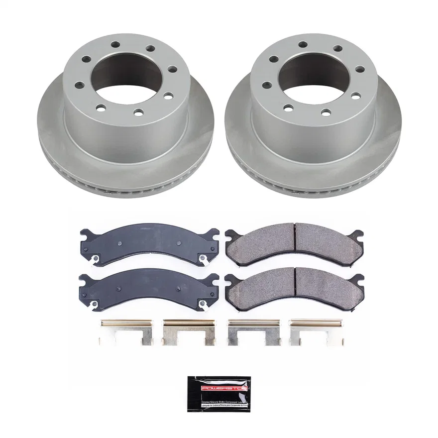 Rear SEMI-COATED ROTOR KIT