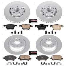 Front and Rear Z23 COATED BRAKE KIT for Volvo image 2