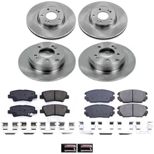 Front and Rear AUTOSPECIALTY BRAKE KIT for Hyundai Azera image 2