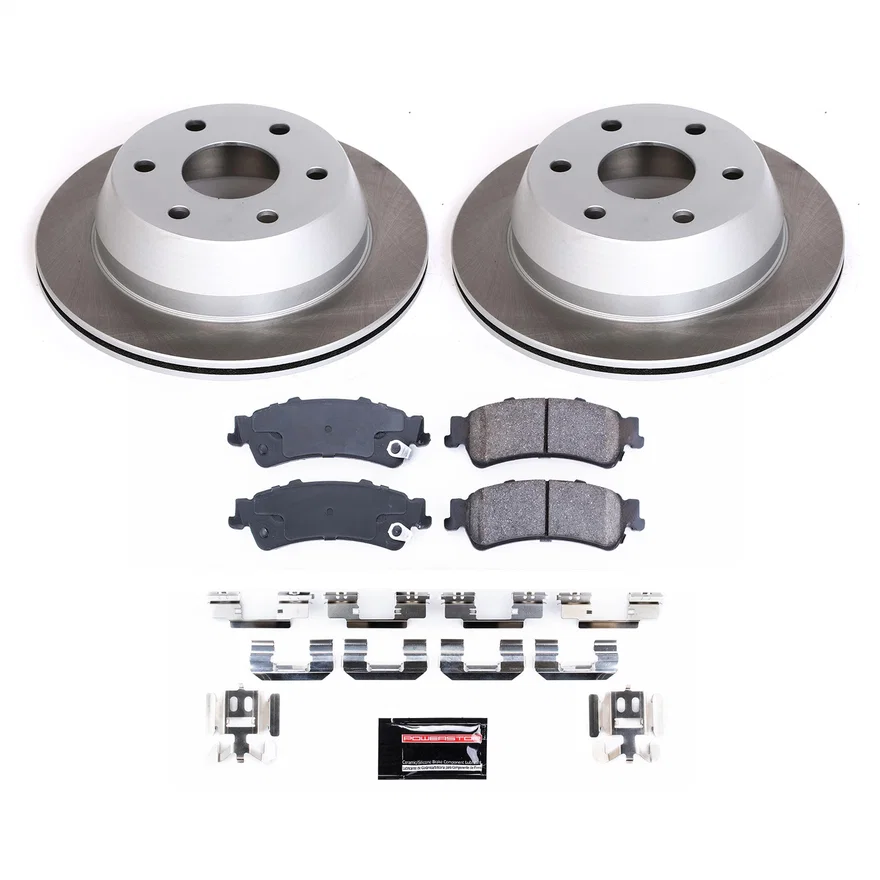 Rear SEMI-COATED ROTOR KIT