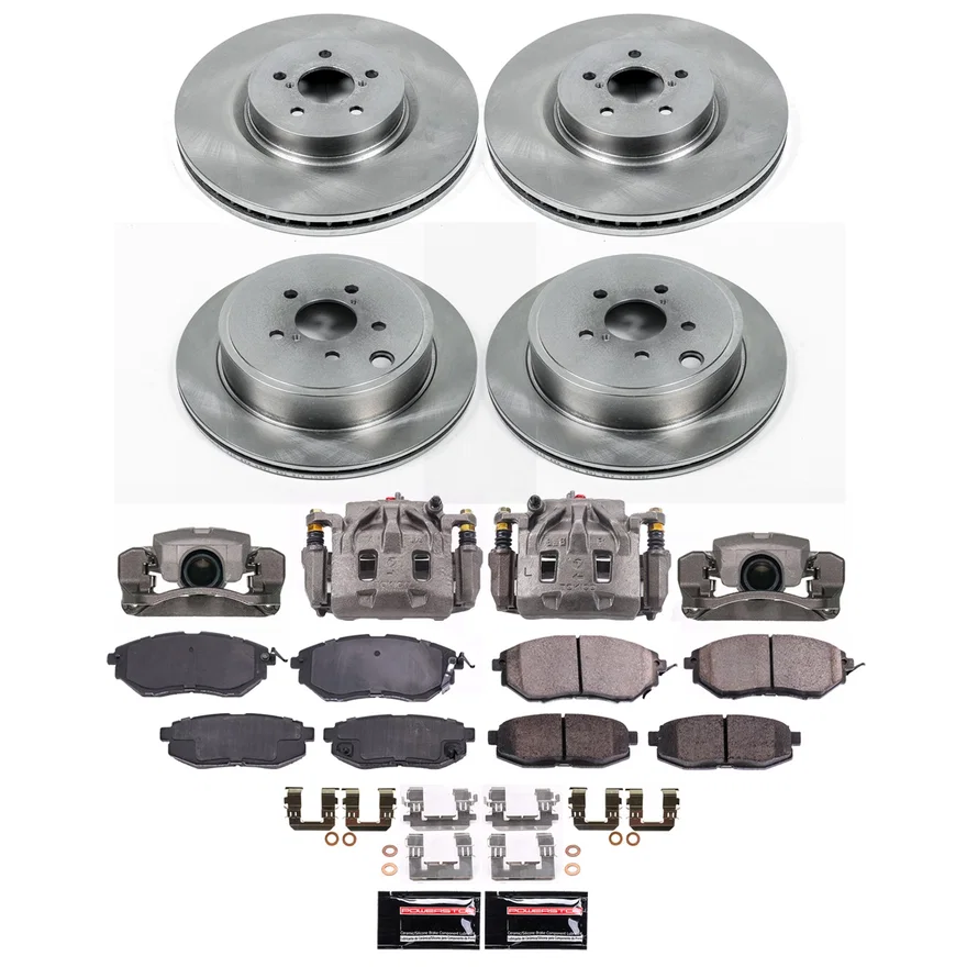 Front and Rear AUTOSPECIALTY KIT W/CALS for Subaru