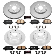 Front and Rear Z17 COATED BRAKE KIT for Toyota image 2
