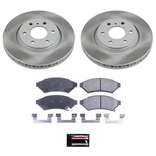 Front SEMI-COATED ROTOR KIT image 1