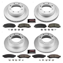 Front and Rear Z17 COATED BRAKE KIT for Ford image 2