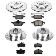 Front and Rear Z23 EVOLUTION BRAKE KIT for Audi A4 image 2